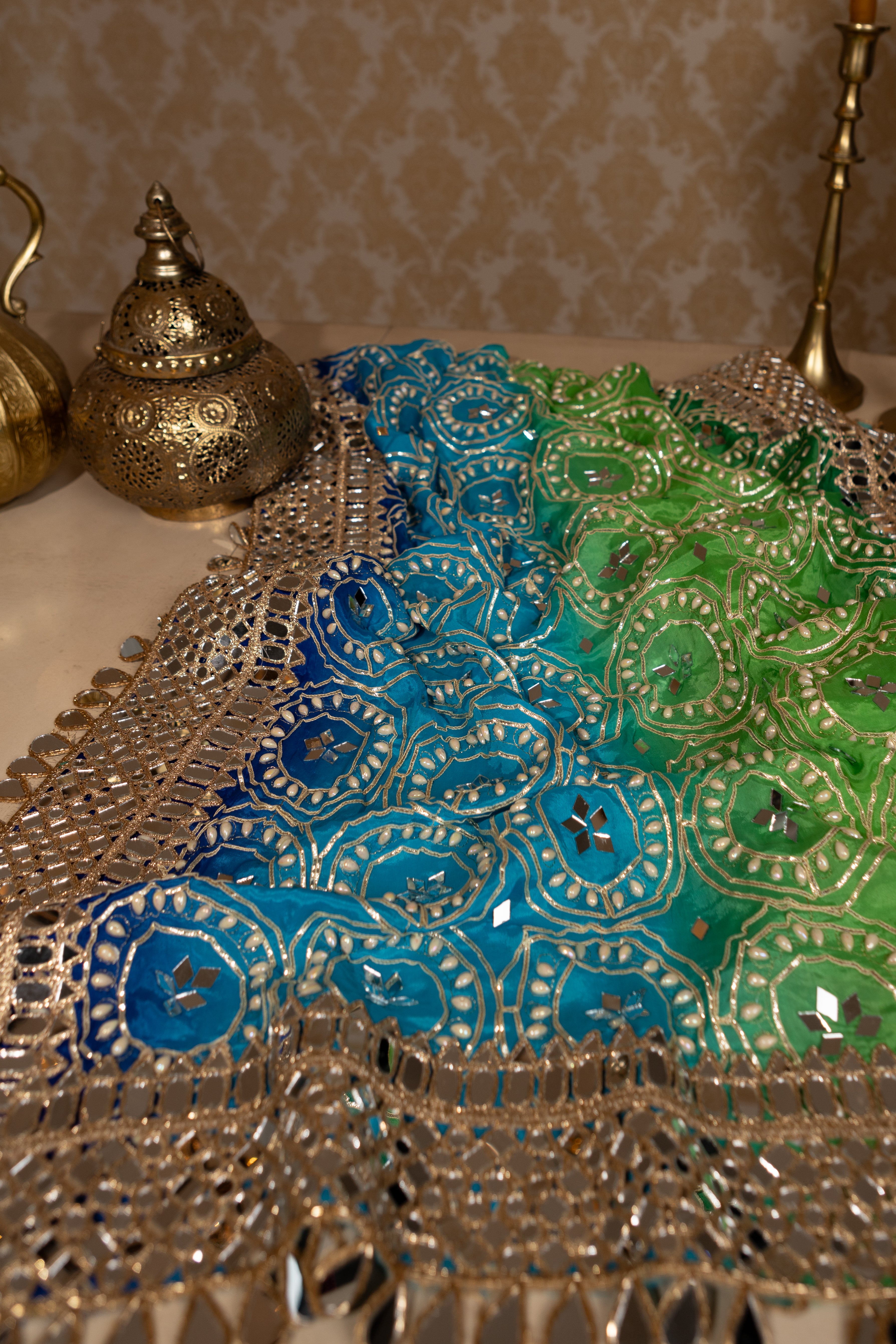 (SOLD) Pure Chinnon Mirror Work