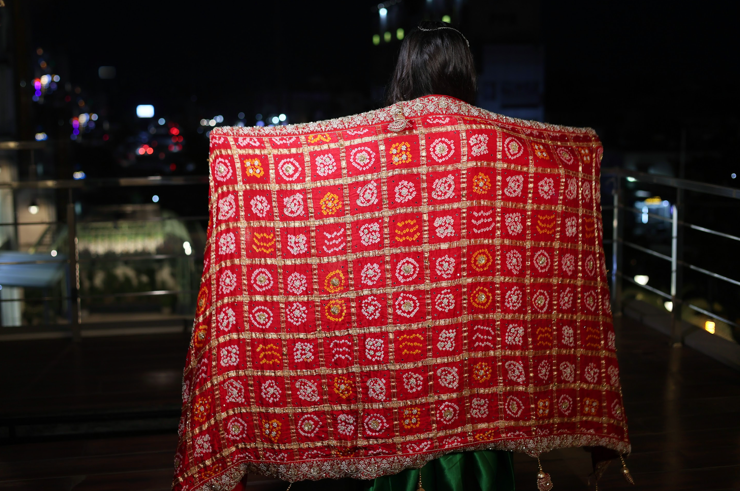 Raqs-e-Laal – Dance in Red, capturing ghungroos + the red tone