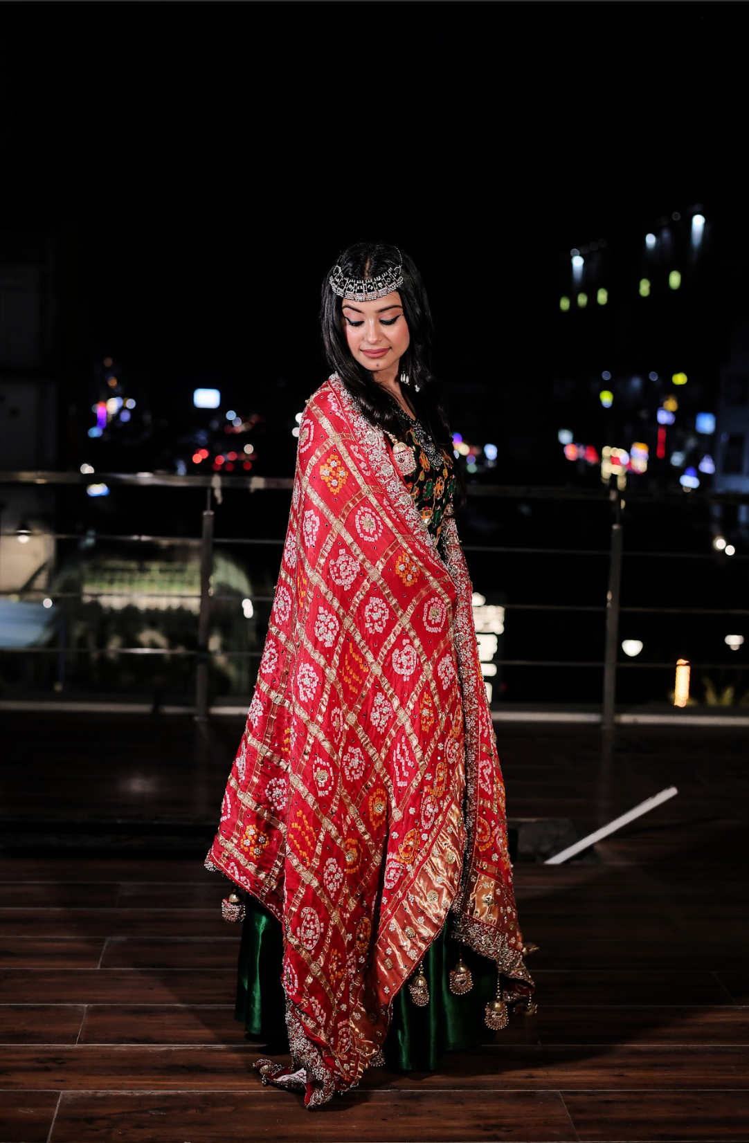 Raqs-e-Laal – Dance in Red, capturing ghungroos + the red tone