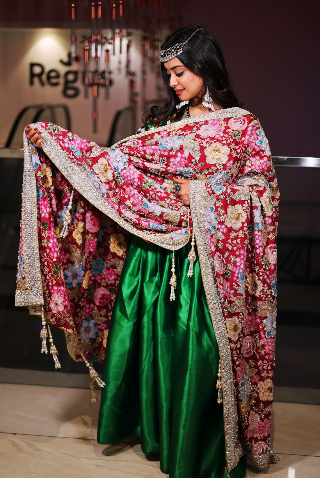 Baageecha Vastra – Garden Garment, ideal if the print is floral