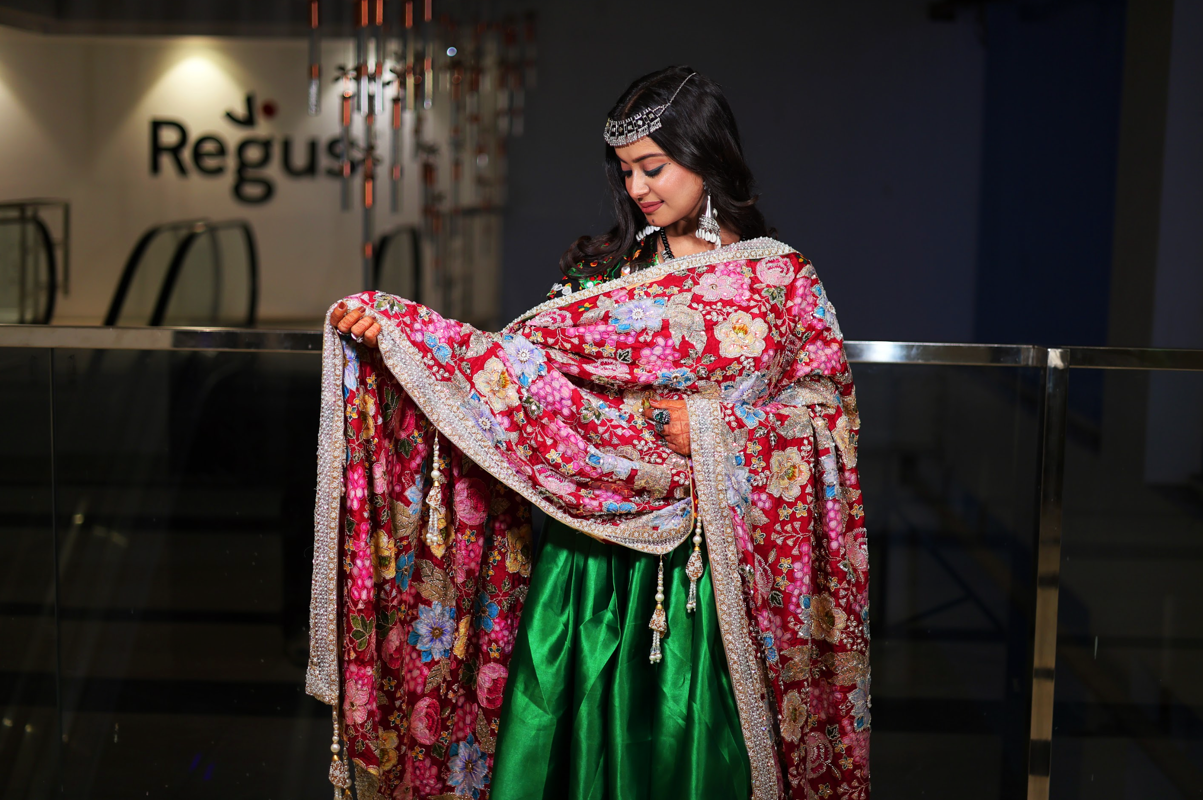 Baageecha Vastra – Garden Garment, ideal if the print is floral