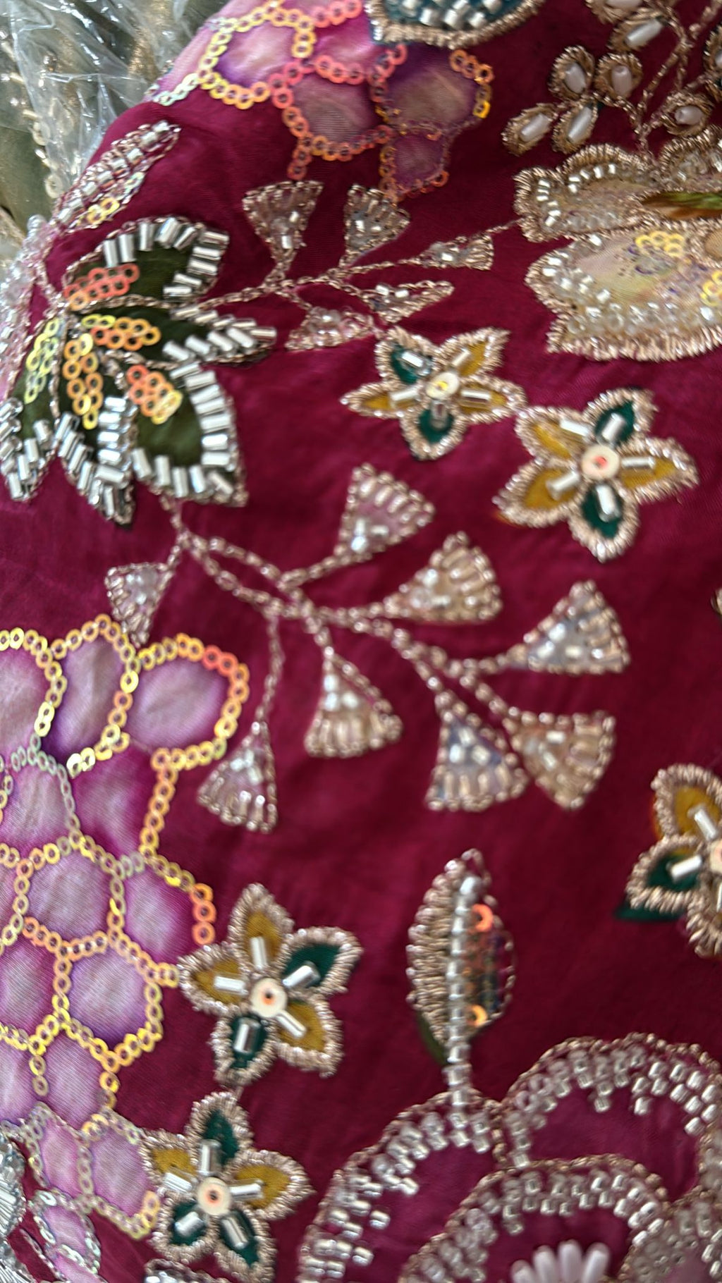 Baageecha Vastra – Garden Garment, ideal if the print is floral